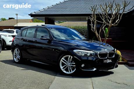 Black 2016 BMW 1 Hatch 118I M SPORT R
