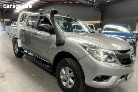 Grey 2015 Mazda BT-50 Dual Cab Utility Xtr (4X4)