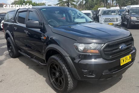 Black 2019 Ford Ranger Double Cab Pick Up Xl 2.2 Hi-Rider (4X2)