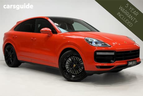 Orange 2019 Porsche Cayenne Wagon Turbo