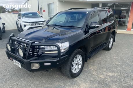 Black 2019 Toyota Landcruiser Wagon Lc200 Vx (4X4)
