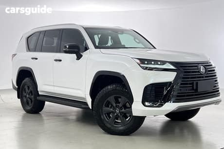 White 2026 Lexus LX SUV LX500D OVERTRAIL 4X4