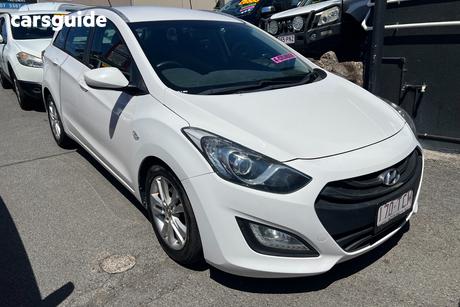 White 2013 Hyundai I30 Wagon Tourer Active 1.6 Gdi