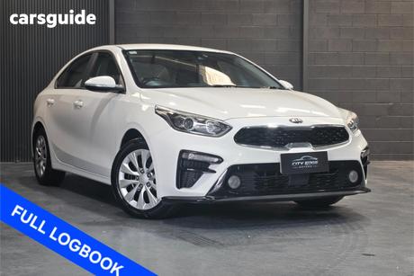 White 2019 Kia Cerato Sedan S
