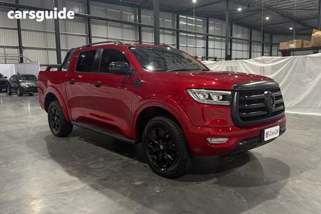 Red 2023 GWM UTE Dual Cab Utility Cannon Vanta (4X4)