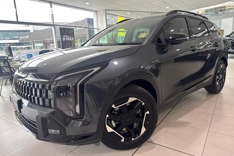 Grey 2025 Kia Sportage Wagon Gt-Line Hev (Awd)