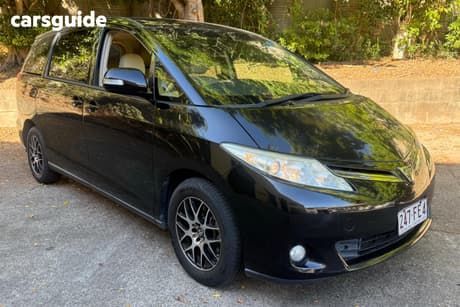 Black 2012 Toyota Estima SUV ACR50