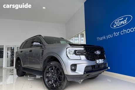 Silver 2026 Ford Everest Wagon Sport (4Wd)