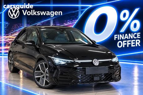 Black 2025 Volkswagen Golf Hatchback R-Line
