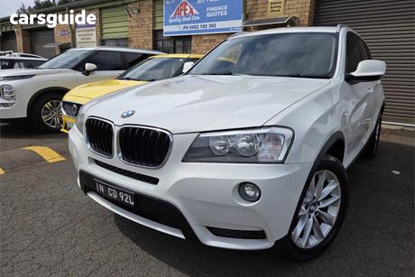 White 2014 BMW X3 Wagon Xdrive 20I