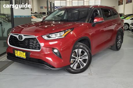 Red 2022 Toyota Kluger Wagon Gxl Awd