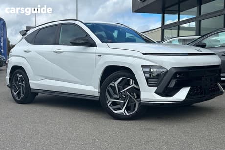 White 2025 Hyundai Kona Wagon Elite