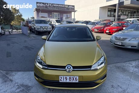Yellow 2018 Volkswagen Golf Hatch 110TSI