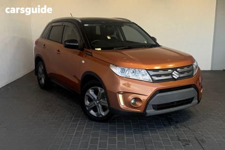 Orange 2016 Suzuki Vitara Wagon Rt-S