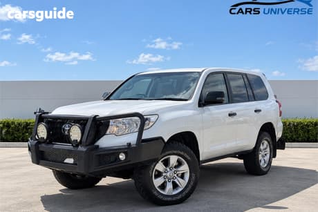 White 2018 Toyota Landcruiser Prado Wagon Gx (4X4)