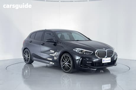 Black 2020 BMW 118I Hatchback M Sport