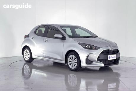 Silver 2020 Toyota Yaris Hatchback Ascent Sport