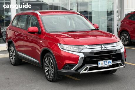 Red 2018 Mitsubishi Outlander Wagon Es 7 Seat (2Wd)