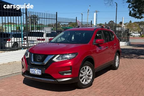 Red 2019 Nissan X-Trail Wagon St (4Wd) (5Yr)