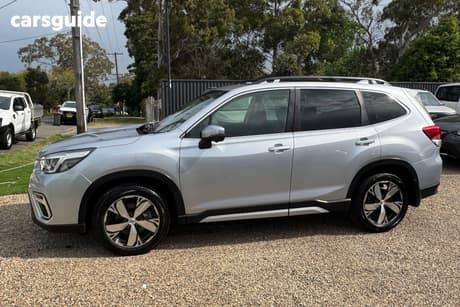 Silver 2021 Subaru Forester Wagon 2.5I-S (Awd)