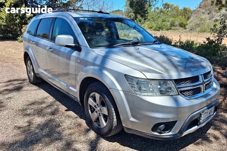Silver 2012 Dodge Journey Wagon R/T