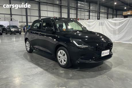 Black 2024 Suzuki Swift Hatchback Hybrid