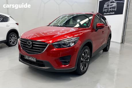 Red 2016 Mazda CX-5 Wagon Akera (4X4)