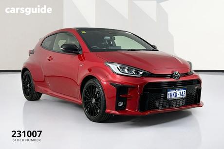 Red 2020 Toyota GR Yaris Hatchback Gr