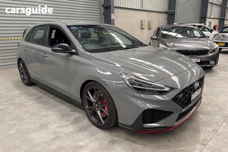 Grey 2021 Hyundai I30 Fastback N Limited Edition