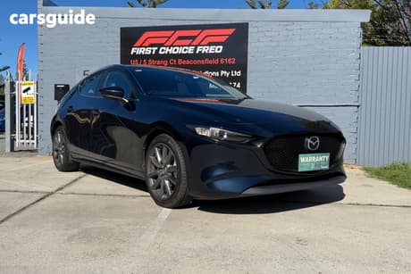 Blue 2019 Mazda 3 Hatchback G20 Evolve