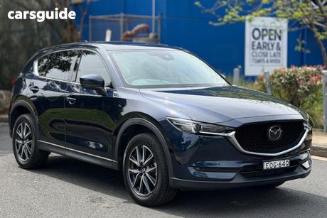 Blue 2021 Mazda CX-5 Wagon Gt (Awd)