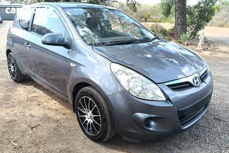 Grey 2011 Hyundai I20 Hatchback Active