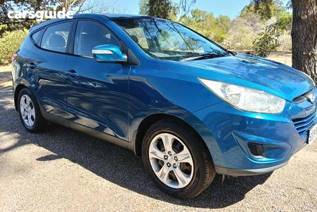 Blue 2010 Hyundai IX35 Wagon Active (Fwd)