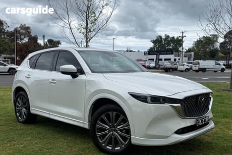 White 2024 Mazda CX-5 Wagon G25 Akera (Awd)