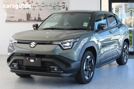 Green 2026 Suzuki e Vitara SUV ULTRA F