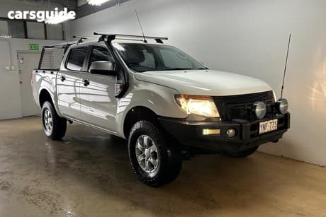 White 2015 Ford Ranger Dual Cab Utility Xls 3.2 (4X4)