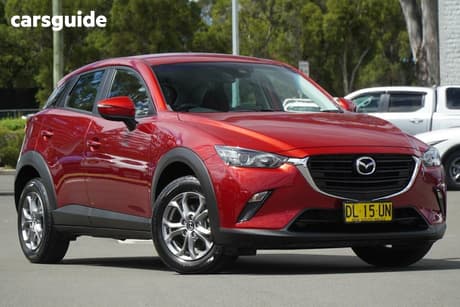 Red 2024 Mazda CX-3 Wagon G20 Sport