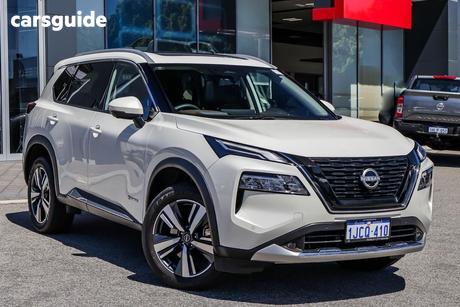 White 2025 Nissan X-Trail Wagon Ti (4Wd) E-Power (Hybrid)