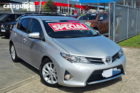 Silver 2012 Toyota Corolla Hatchback Ascent Sport