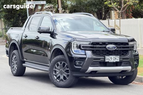 Black 2025 Ford Ranger Double Cab Pick Up Wildtrak 2.0 (4X4)