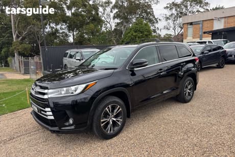 Black 2017 Toyota Kluger Wagon Gx (4X2)