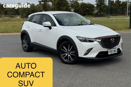 White 2018 Mazda CX-3 Wagon S Touring (Fwd)