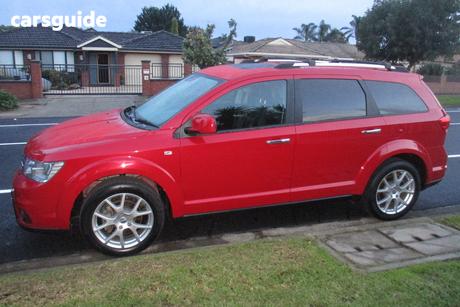 Burgundy 2014 Dodge Journey Wagon R/T