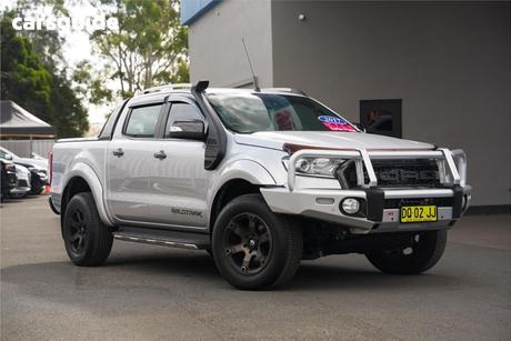 Silver 2017 Ford Ranger Dual Cab Pick-up Wildtrak 3.2 (4X4)