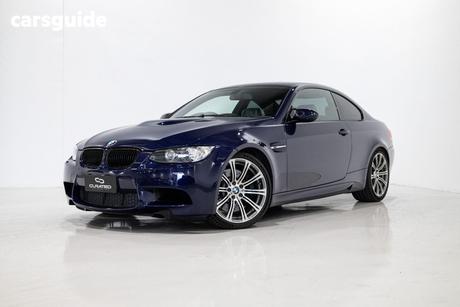 Blue 2007 BMW M3 Coupe E92