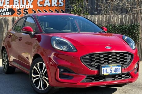 Red 2021 Ford Puma Hatchback St-Line V