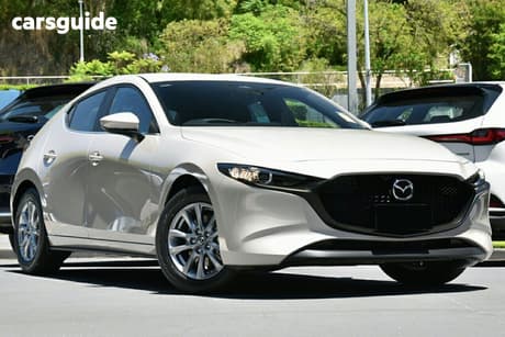 Beige 2026 Mazda Mazda3 Hatchback G20 Pure