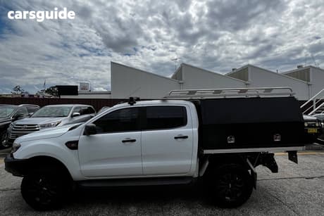 White 2017 Ford Ranger Crew Cab Utility Xl 3.2 (4X4)