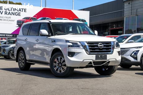 White 2026 Nissan Patrol Wagon Ti (4X4)