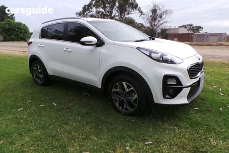 White 2019 Kia Sportage Wagon Si Premium (Fwd)
